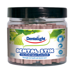 מקלות כוכבים דנטליים בשילוב קלציום וחלב 220 גרם Dentalight
