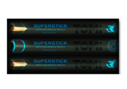 חטיף Tomi stick לחתול סלמון ופורל 15 גרם – שלישייה