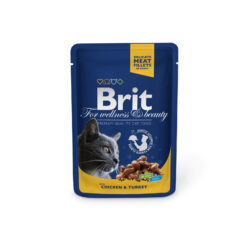 בריט פרימיום פאוץ' לחתול במגוון טעמים Brit Premium
