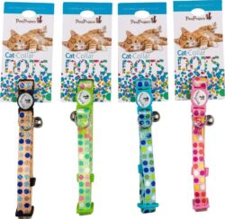 קולרי חתול דוגמת "נקודות" Pets Project