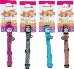 קולרי חתול דוגמת "מעגלים" Pets Project