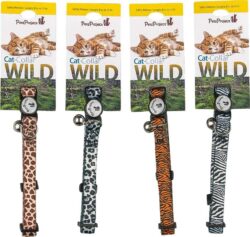 קולרי חתול דוגמת "פרא" Pets Project