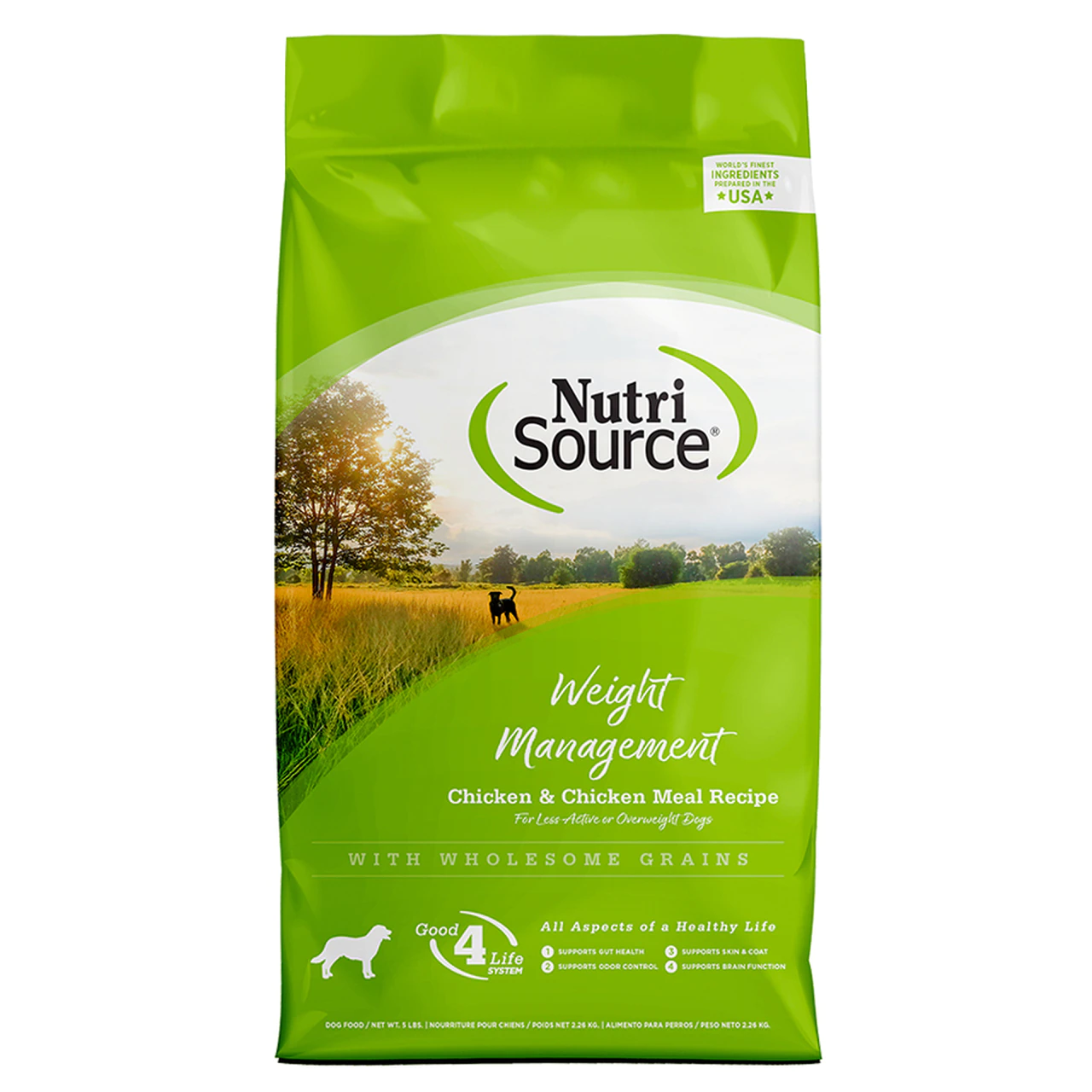 נוטריסורס כלב בוגר בעיות משקל 2.3 ק"ג NutriSource