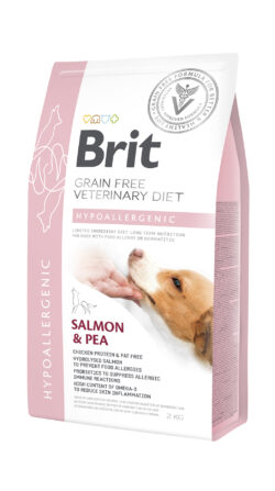 בריט תזונה וטרינרית לכלבים היפואלרגני 2 ק"ג Brit Veterinary Diet