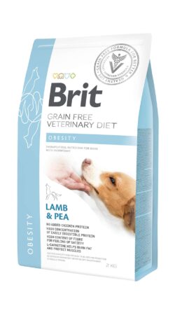 בריט תזונה וטרינרית לכלבים אובסיטי 2 ק"ג Brit Veterinary Diet