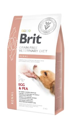 בריט תזונה וטרינרית לכלבים רנל 2 ק"ג Brit Veterinary Diet