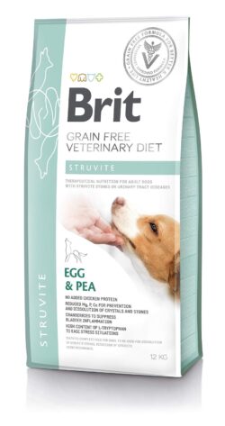 בריט תזונה וטרינרית לכלבים סטרווייט 12 ק"ג Brit Veterinary Diet