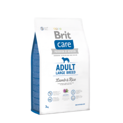 בריט קר כלב בוגר גזע גדול 3 ק"ג כבש ואורז Brit Care