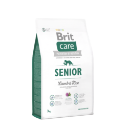 בריט קר כלב סניור 3 ק"ג כבש ואורז Brit Care