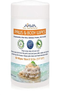 מגבונים לניקוי הגוף וכפות הרגליים