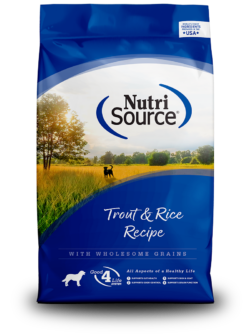 נוטריסורס כלב פורל ואורז 11.8 ק"ג – NutriSource