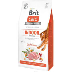 בריט קר חתול בוגר אינדור נטול דגנים 7 ק"ג Brit Care