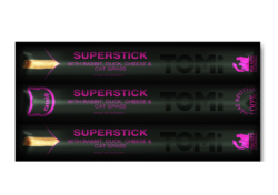 חטיף טומי סטיק לחתול ארנב וגבינה 3 יחידות 15 גרם Tomi