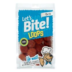 חטיף מטבעות עוף לגורי כלבים 80 גרם Let's Bite