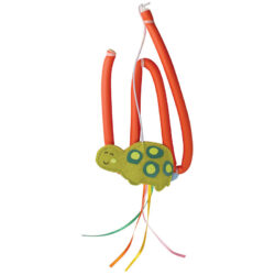 קונג חכה גמישה בצורת צב לחתול Kong