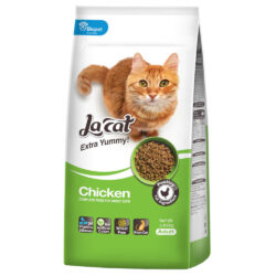 מזון חתולים לה קט בטעם עוף 7 ק"ג