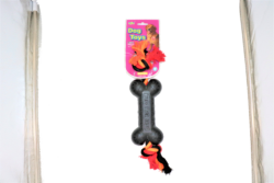 עצם ענק גומי שחור דנטלי חבל