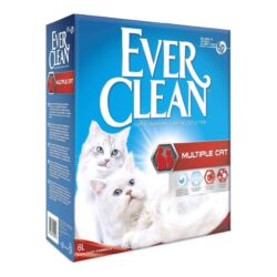 אברקלין אדום מולטיפלקט חול לחתולים 10 ליטר EVERCLEAN