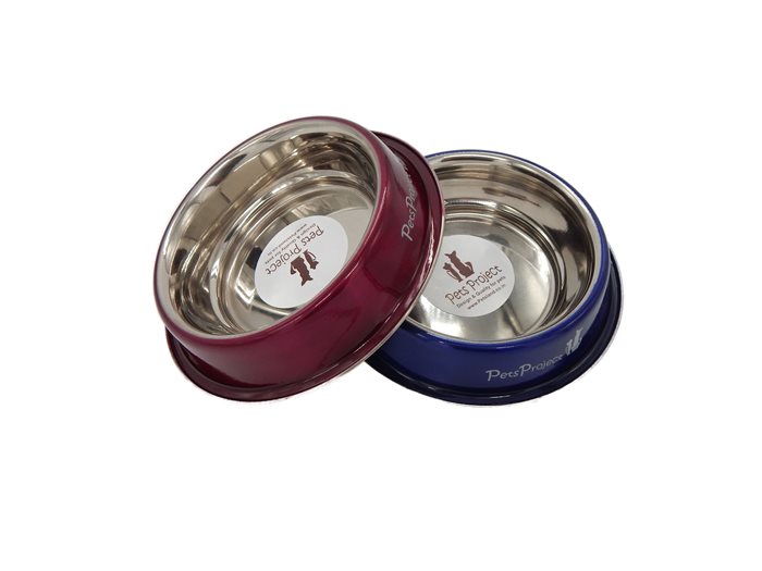 קערת נירוסטה צבעונית נגד נמלים 16 PetsProject