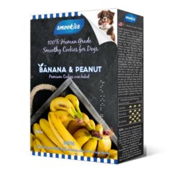 smookies – עוגיות טבעיות לכלב בטעם בננה ובוטנים (200 גרם)
