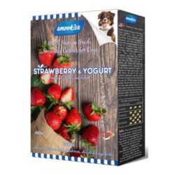 smookies – עוגיות טבעיות לכלב בטעם תות ויוגורט (200 גרם)