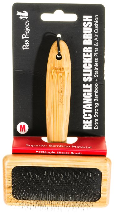 מברשת עץ מידה  PetsProject  M