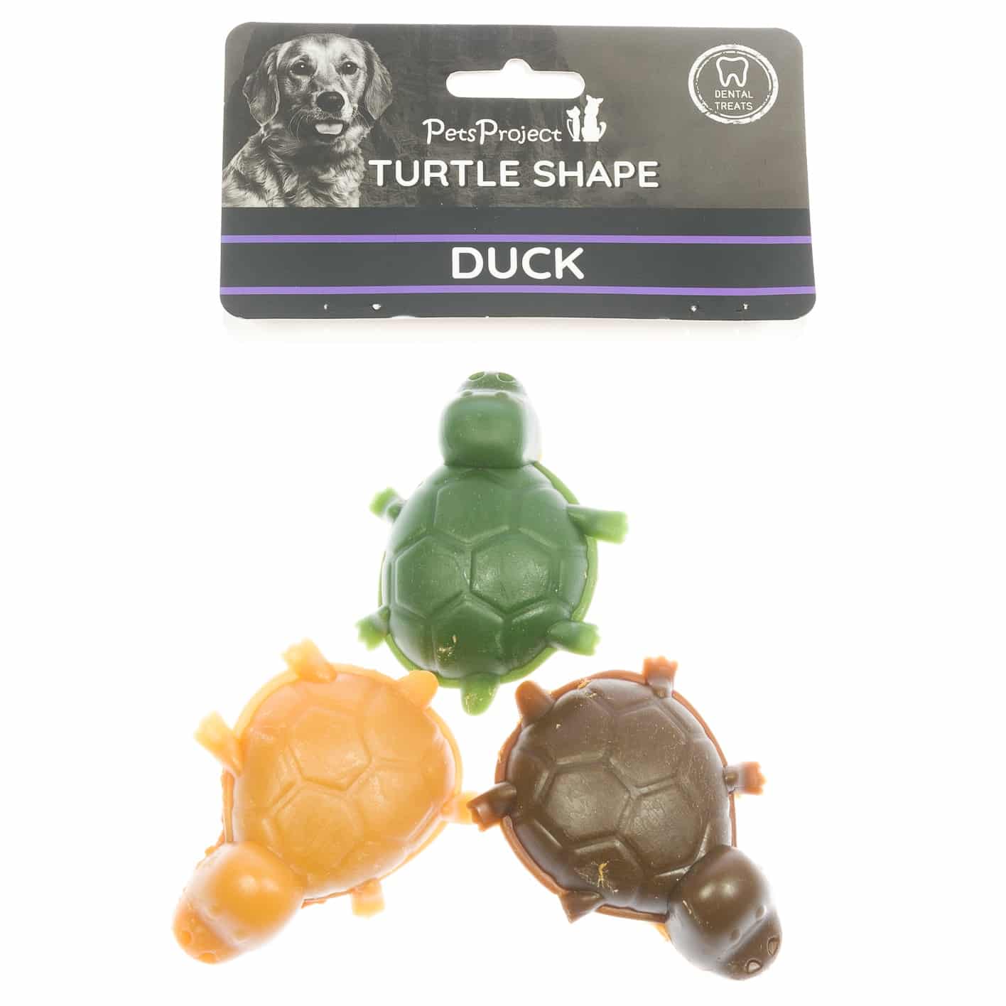 צב דנטאלי  L  ממולא בברווז  3 יחידות PetsProject