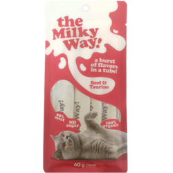 חטיף שלוקים מילקי-ווי בקר וטאורין 4 יח` 60 גרם Milky Way