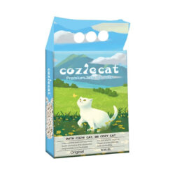 קוזיקט חול טופו לחתולים 8 ליטר אוריג'נל ללא ריח Coziecat