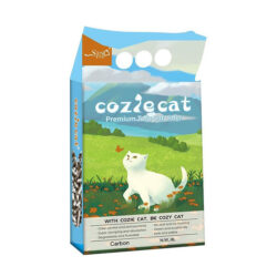 קוזיקט חול טופו לחתולים 8 ליטר פחם Coziecat