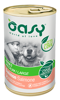 אואסי שימורים מונו פרוטאין סלמון 400 גרם OASY