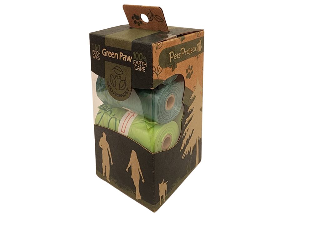 שקיות ECO לאיסוף צרכים 8 יחידות PetsProject