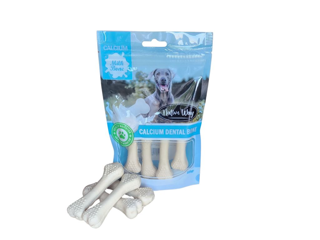 נייטיב וואי עצם קלציום L בטעם חלב 120 גרם Native way