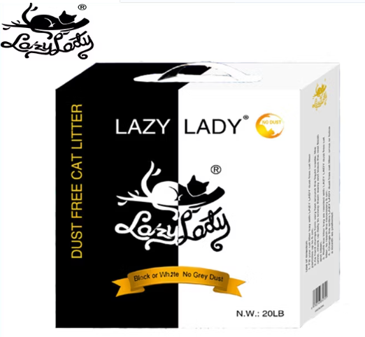 חול חתולים לייזי ליידי 3 ב-1 9 ק"ג LAZY LADY